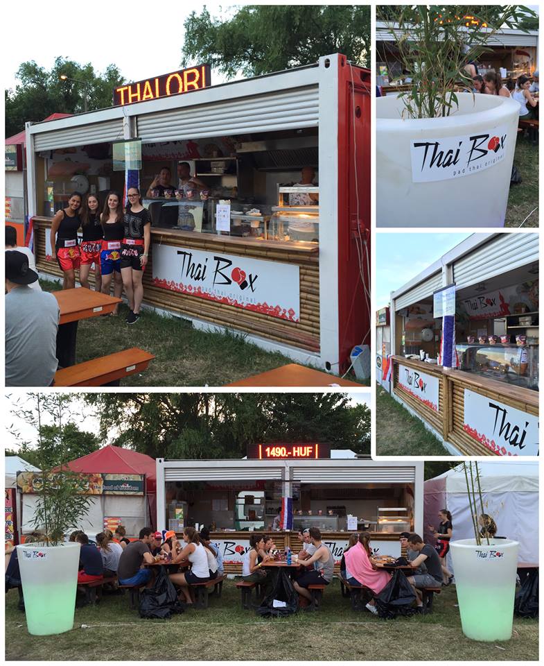 Thai Box Büfékonténer